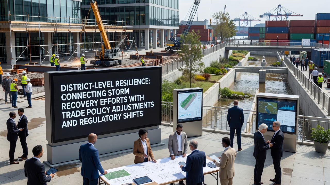 Integrating Local Recovery: How District-Level Approaches Tie Storm Relief to Evolving Trade and Regulatory Frameworks