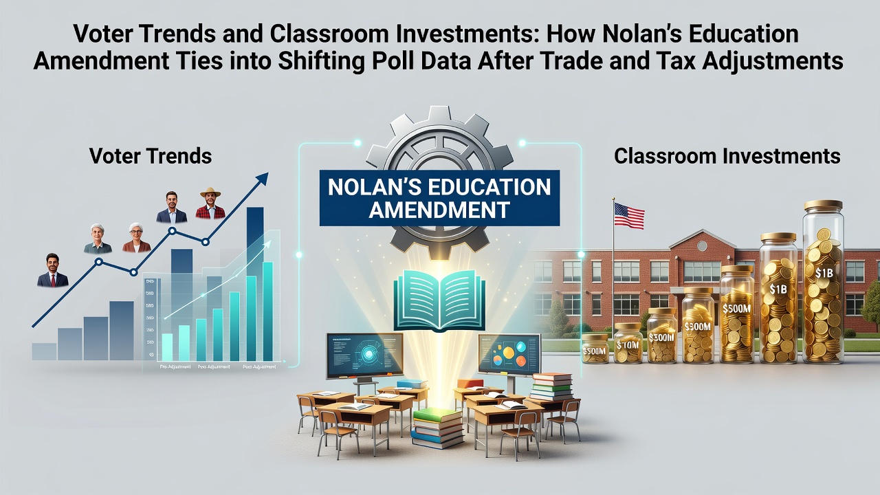 Voter Sentiment Patterns Connect Education Funding Proposals to Post-Policy Poll Adjustments